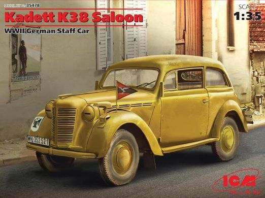 1/35 Kadett K38 германский легковой автомобиль (ICM 35478), сборная модель