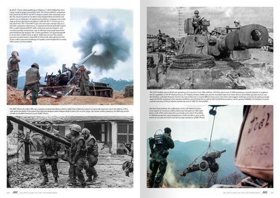Книга "American Artillery in Vietnam" MP Robinson (англійською мовою)