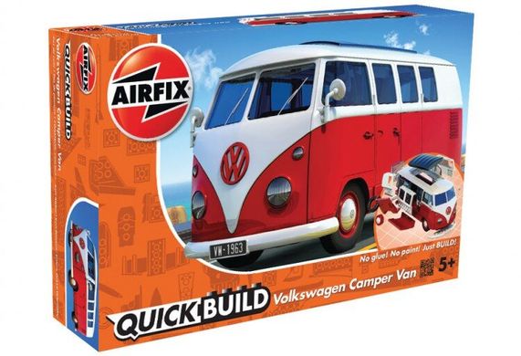 Airfix Quick Build Автомобиль VW Camper Van (J6017)