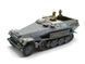 1/35 Sd.Kfz.251 Hanomag німецький бронетранспортер з фігурами, готова модель авторської роботи
