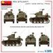 1/35 Легкий танк M3 Stuart початку виробництва (Miniart 35425), збірна модель