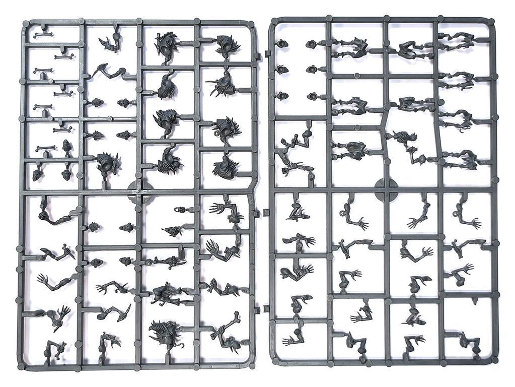 Crypt Ghouls, 10 миниатюр Warhammer, сборные пластиковые (Games ...