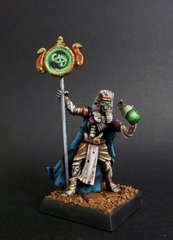 Sokar's Disciple, Nef Mage, миниатюра Warlord (Reaper Miniatures14243), сборная металлическая
