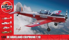 1/48 de Havilland Chipmunk T.10 британский учебный самолет (Airfix A04105), сбоная модель