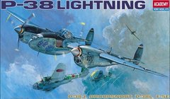 1/48 Lockheed P-38J/P-38L/F5E/Droopsnoot Lightning (Academy 12282) сборная модель