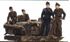1:35 German Tank Crew "Tiger Aces" (Normandy, 1944)