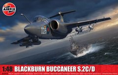 1/48 Blackburn Buccaneer S.2C/D британский палубный самолет (Airfix A12012), сборная модель