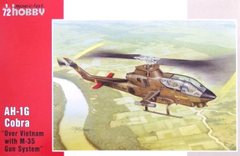 1/72 AH-1G Cobra over Vietnam with M-35 Gun System (Special Hobby SH72076), збірна модель