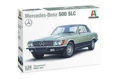 1/24 Автомобиль Mercedes-Benz 500 SLC (Italeri 3633), сборная модель