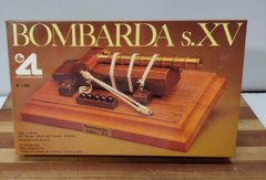 1/50 Bombarda s.XV, сборная модель бомбарды 15 столетия, из дерева и металла (Artesania Latina)