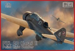 1/72 PZL 23 Karas II польский легкий бомбардировщик (IBG Models 72508) сборная модель