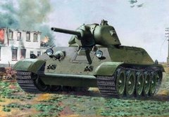 1/72 Т-34/76 с пушкой Л-11 образца 1940 года, советский средний танк (UniModels UM 336), сборная модель