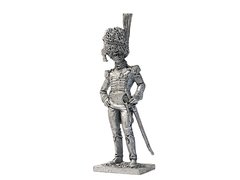 54мм Полковник гвардии, Неаполитанское королевство 1814 год ​(EK Castings), коллекционная оловянная миниатюр