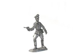 54 мм Немецкий офицер, 1944-45 года, серия "Винтаж" (EK Castings VNT-04), коллекционная оловянная миниатюра
