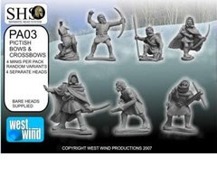 Age of Arthur - Pictish Bowmen/Crossbows (SHS) - West Wind Miniatures WWP-PA03