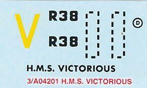 1/600 HMS VICTORIOUS (Airfix 04201) сборная модель