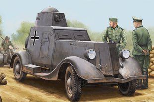 1/35 Бронеавтомобиль БА-20М в германской армии (Hobbyboss 83884), сборная модель