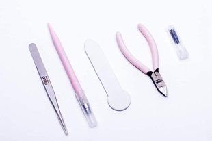 Базовий комплект інструментів, рожевий (Meng MTS-003a) Pinky Hobby Tool Set