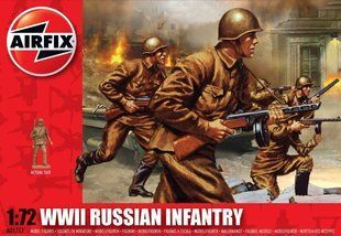 1/72 Советская пехота ВМВ (41 фигура) (Airfix 01717)