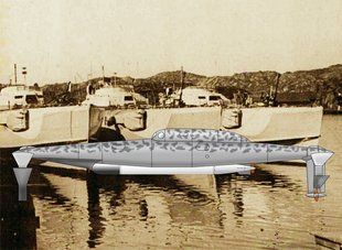 1/35 Проект Schertel-Sachsenberg німецький швидкісний торпедний катер (MikroMir 35-011), збірна модель