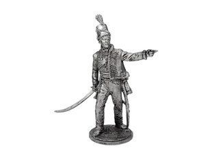 54 мм Офіцер 95-го стрілецького полку, Великобританія 1810-15 років (EK Castings NAP86), колекційна олов'яна мініатюра