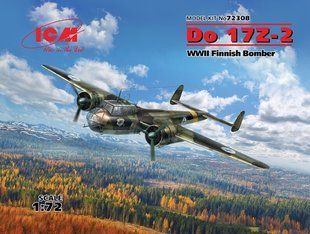 1/72 Dornier Do-17Z-2 бомбардувальник фінських ВПС (ICM 72308), збірна модель