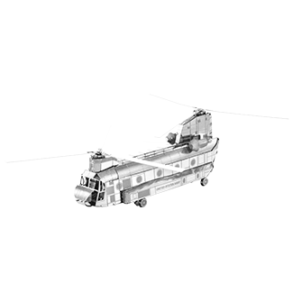 CH-47 Chinook, сборная металлическая модель Metal Earth 3D MMS084