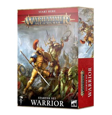 Warrior Starter Set, стартовый набор Warhammer Age of Sigmar, настольная игра (Games Workshop 80-15)