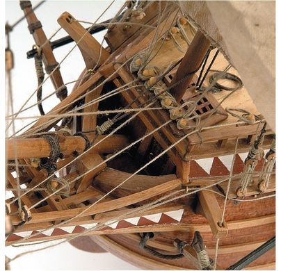 1/64 Англійський галеон Mayflower (Artesania Latina 22451), збірна дерев'яна модель