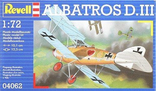 1/72 Albatross D.III Истребитель-биплан (Revell 04062)
