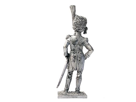 54мм Полковник гвардии, Неаполитанское королевство 1814 год ​(EK Castings), коллекционная оловянная миниатюр