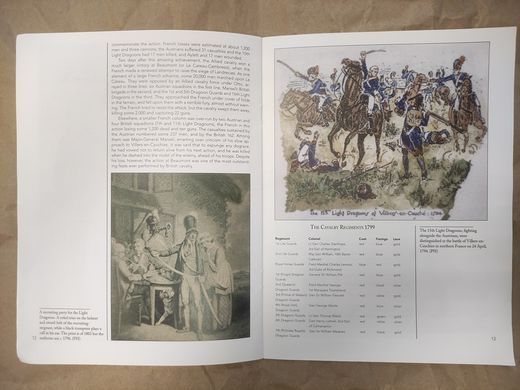 Журнал "Cavalry of the Napoleonic Wars №41: British Cavalry in the 1790s" by Del Prado Publishers and Osprey Publishing (на английском языке)