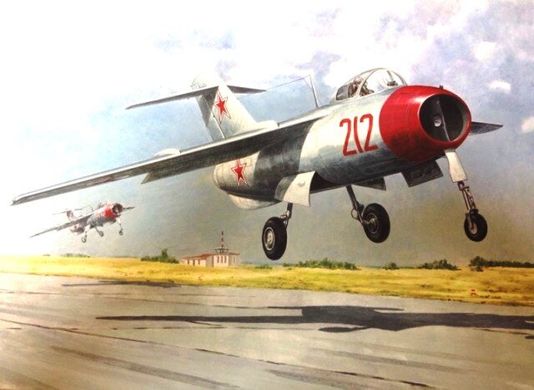 1/48 Лавочкин Ла-15 советский истребитель (Mars Models 48101) сборная модель