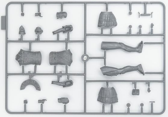 120мм Римський центуріон, I століття (ICM 16302), збірна фігура, пластикова