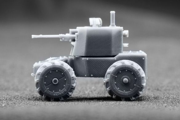 1/72 Українські НРК "Лють" з кулеметами ПКТ і FN MAG, 4х збірні моделі, 3D-друк (ScaleX VG72003)