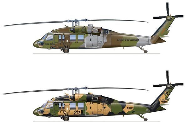 1/72 UH-60 Black Hawk "Night Raid" американський гелікоптер (Italeri 1328), збірна модель