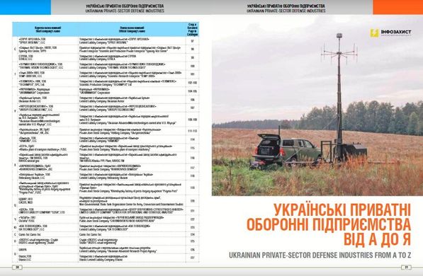 Каталог "Українські приватні оборонні підприємства 2018-2019" ("Ukrainian Private-Sector Defense Industries" Directory)