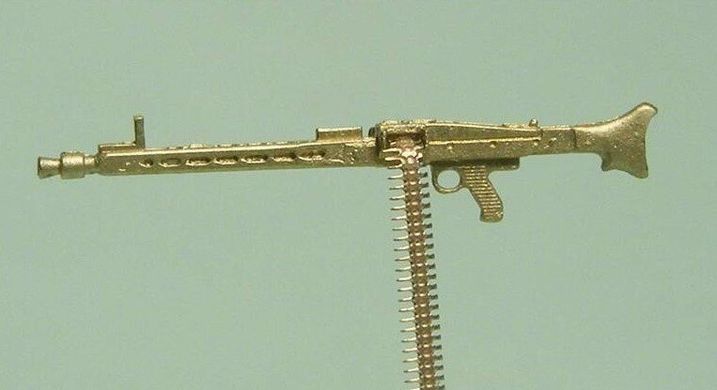 1/72 Германский пулемет 7,92 мм MG-42, металлический (Mini World 7222)