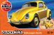 Автомобиль VW Beetle Yellow (Airfix Quick Build J6023) простая сборная модель для детей