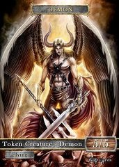 Demon #1 Token Magic: the Gathering (Токен) GnD Cards