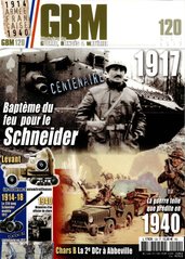 Журнал "GBM - Histoire de Guerre, Blindes and Materiel" №120 avril-mai-juin 2017 (французькою мовою)