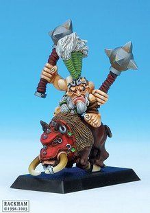 Confrontation Dwarfs Tir-Na-Bor - Boor on Razorback 3 - RACKNACV07