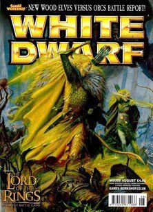 Журнал "White Dwarf" #308 8/2005 August. Журнал від Games Workshop про Warhammer (англійською мовою)