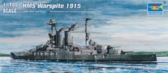 1/700 HMS Warspite 1915 года (Trumpeter 05780) сборная модель