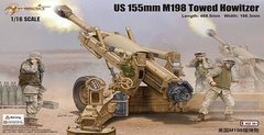 M198 американская 155-мм гаубица 1:16