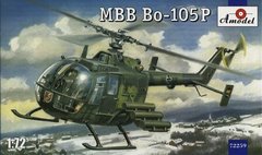 1/72 MBB Bo-105P вертолет (Amodel 72259) сборная модель
