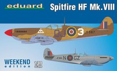 1/48 Spitfire HF Mk.VIII англійський винищувач, серія Weekend Edition (Eduard 84132), збірна модель