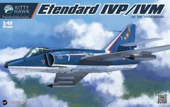 1/48 Dassault Etendard IVP/IVM французский самолет 2-в-1 (Kitty Hawk 80137) масштабная модель