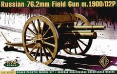 1/72 Радянська 76.2-мм гармата зразка 1900/02 років з лафетом (ACE 72257), збірна модель
