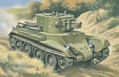 1/72 БТ-7А советский колесно-гусеничный танк (UM Military Technics UMMT 312), сборная модель